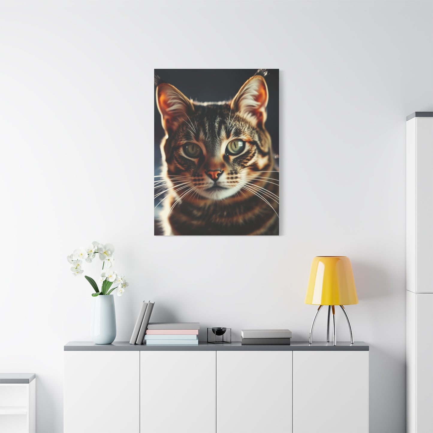 Elite Tabby Cat Art Vision Wall Art & Canvas Print