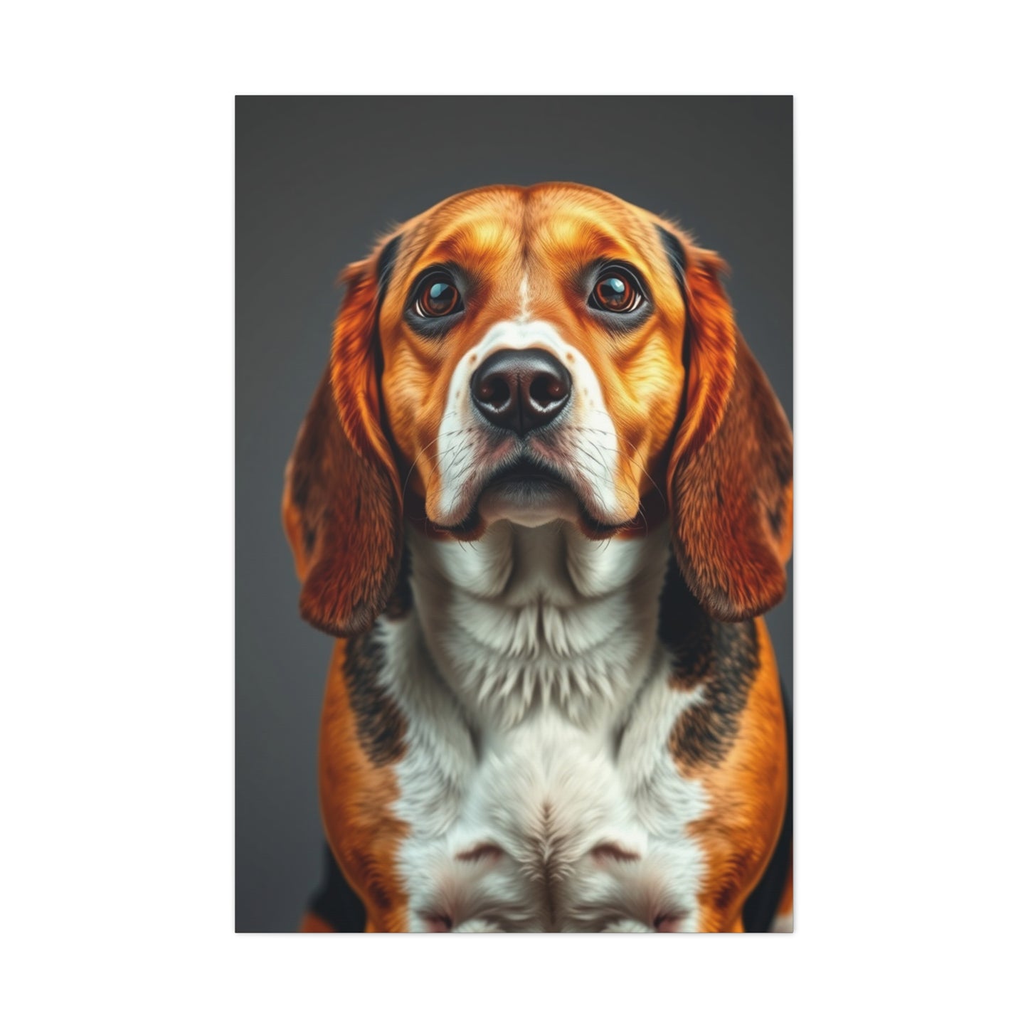 Vision Beagle Art Art Wall Art & Canvas Print