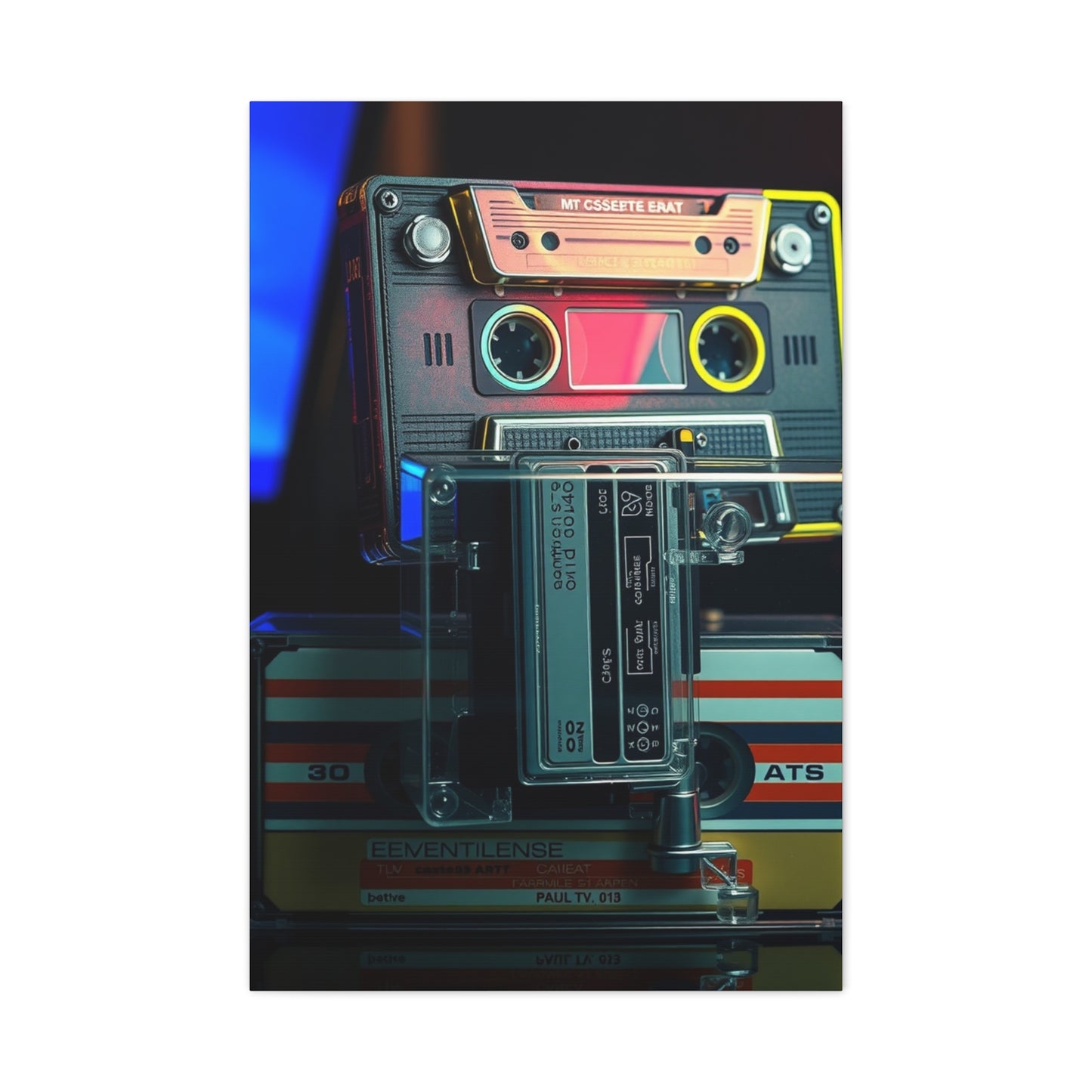 Cassette Tapes Art Supreme Gallery Wall Art & Canvas Print