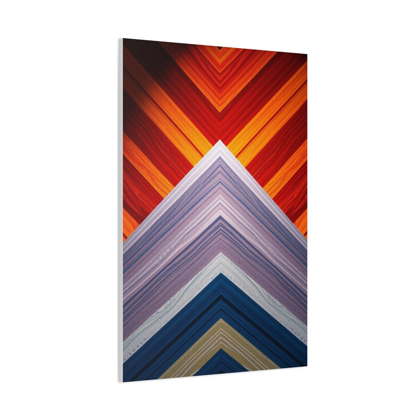 Chevron Pattern Art Supreme Gallery Wall Art & Canvas Print