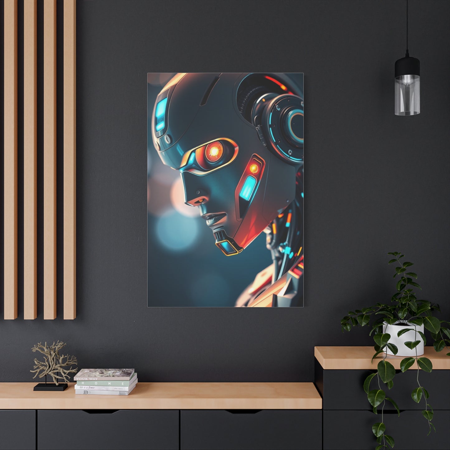 Masterpiece Robot Art Vision Wall Art & Canvas Print