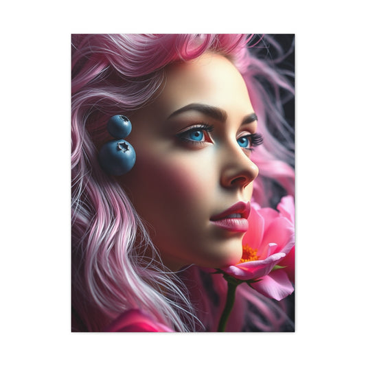 Blushberry Opulence Canvas