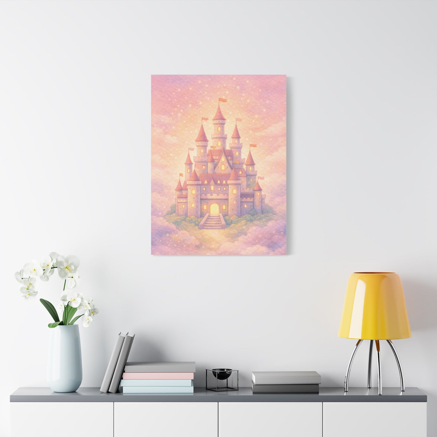 Fairytale Castle Dreamscape Wall Art & Canvas Print