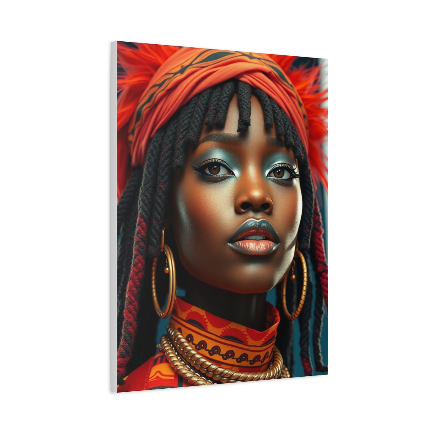Supreme Afrofuturism Art Collection Wall Art & Canvas Print