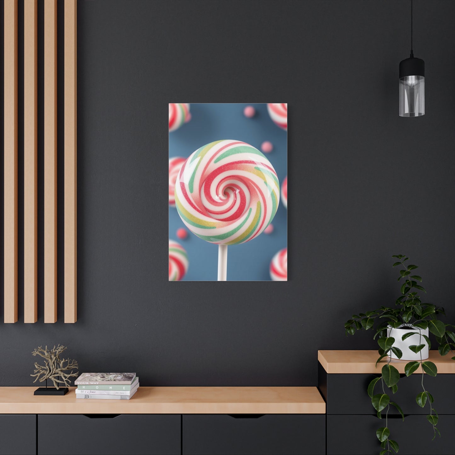 Radiant Candy Illusion Wall Art & Canvas Print