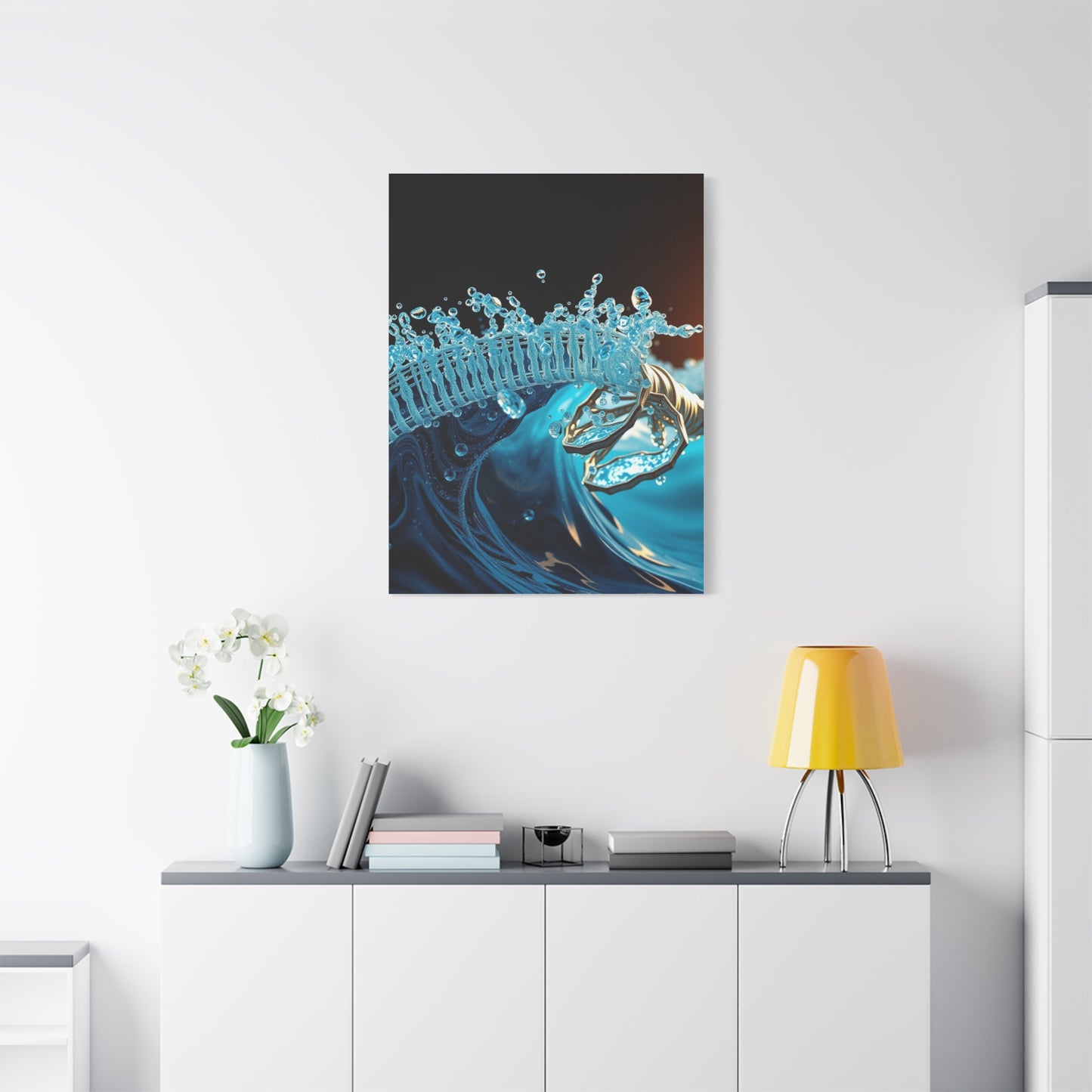 Ethereal Tides Artistry Wall Art & Canvas Print
