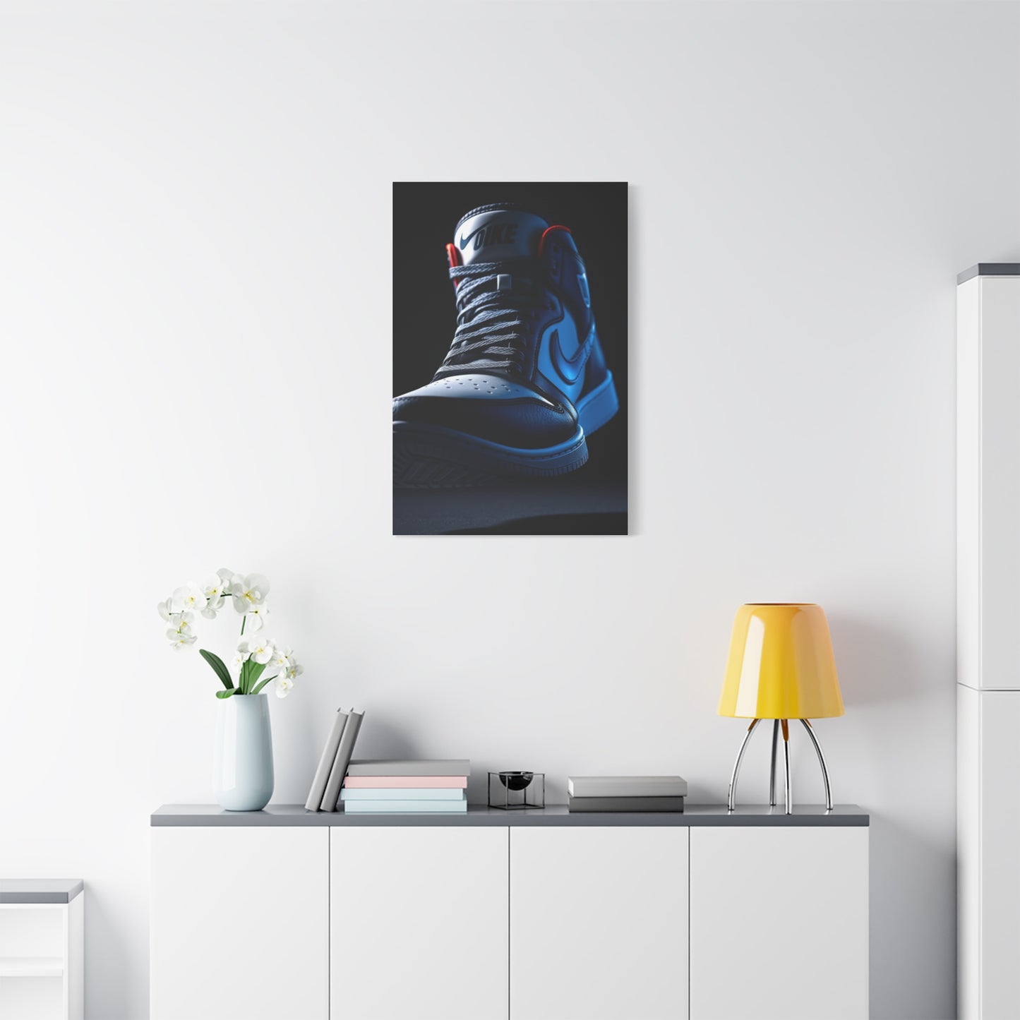 Ornate Kicks Illustration Wall Art & Canvas Print