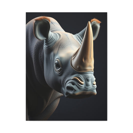 Rhinoceros Art Luxury Canvas Wall Art & Canvas Print