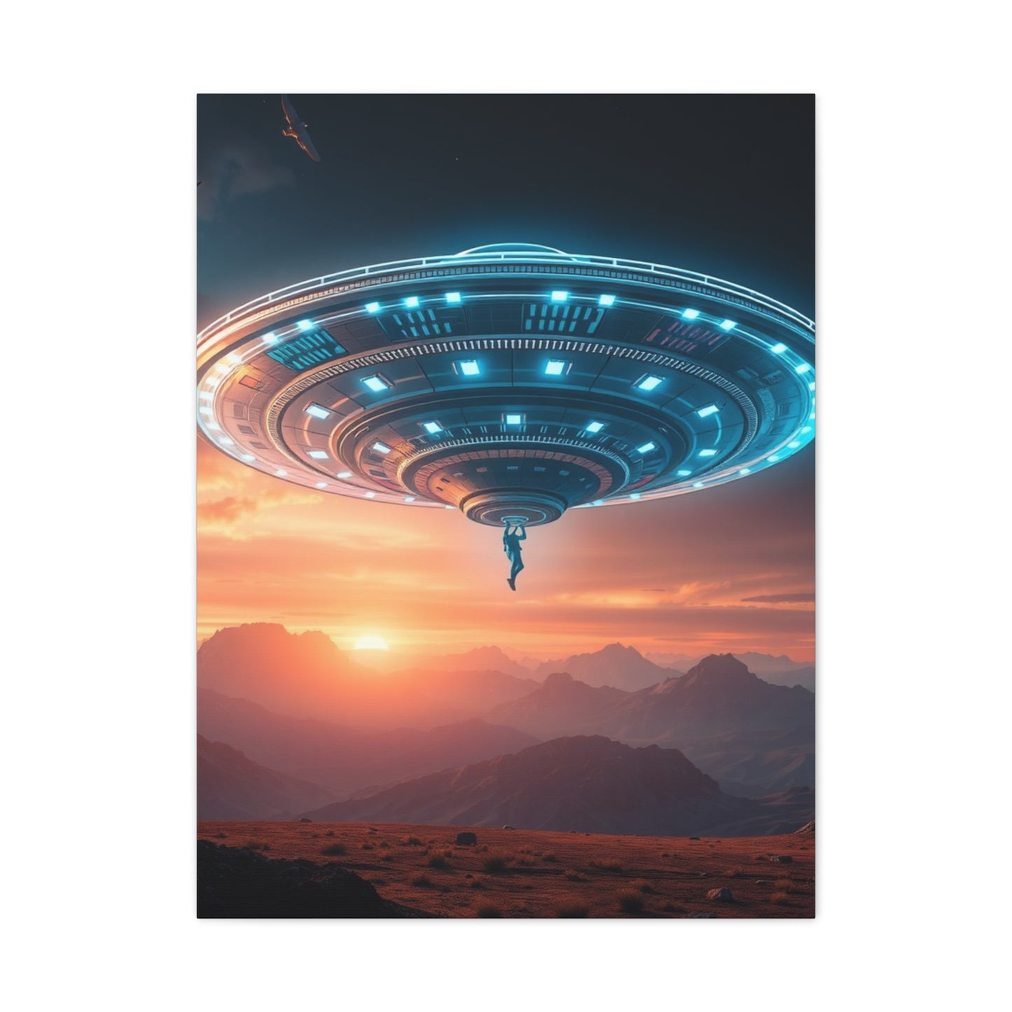 Celestial Enigma Canvas Wall Art & Canvas Print