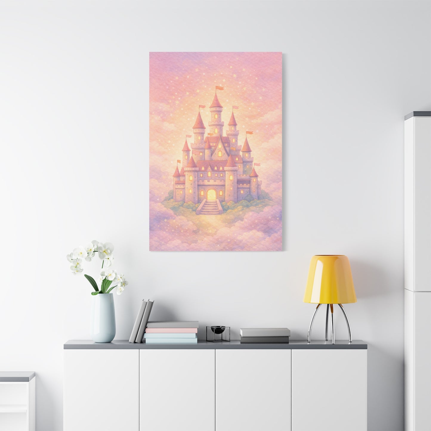 Fairytale Castle Dreamscape Wall Art & Canvas Print