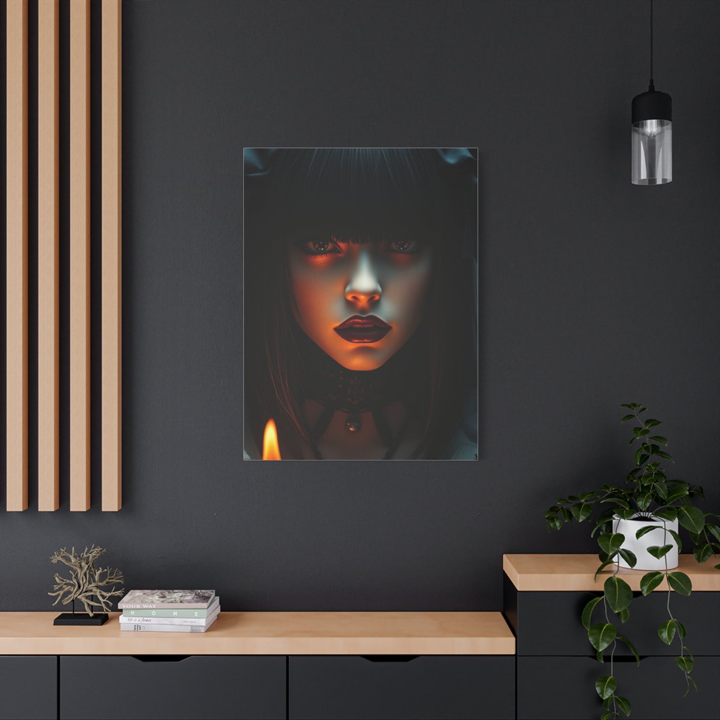 Mystic Midnight Tableau wall art & canvas print