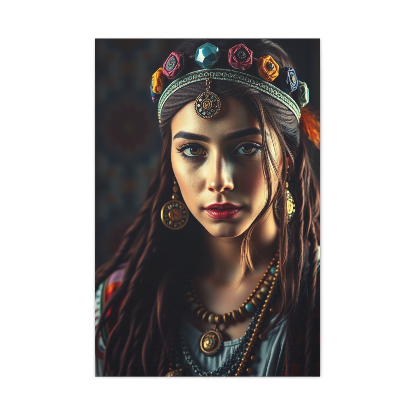 Boho Chic Elegance Wall Art & Canvas Print