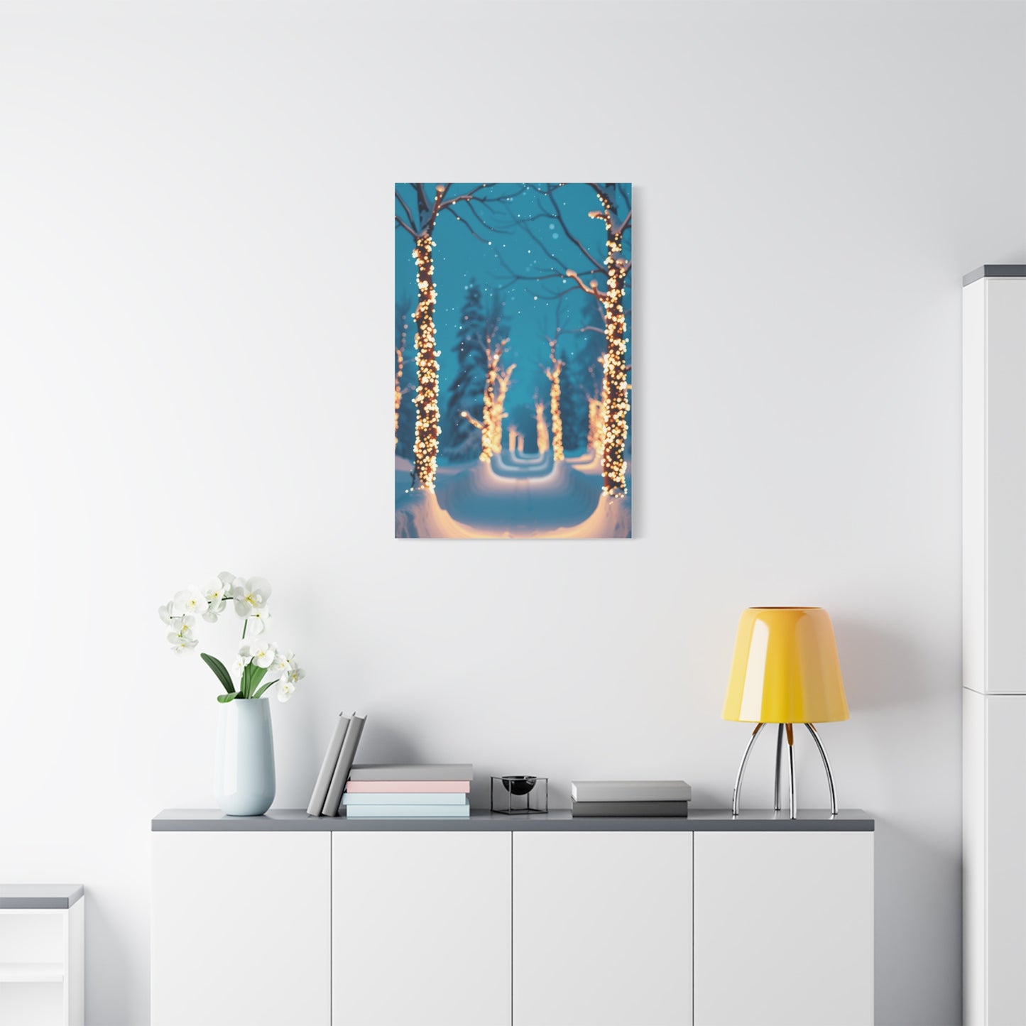 Snowbound Reverie Canvas Wall Art & Canvas Print