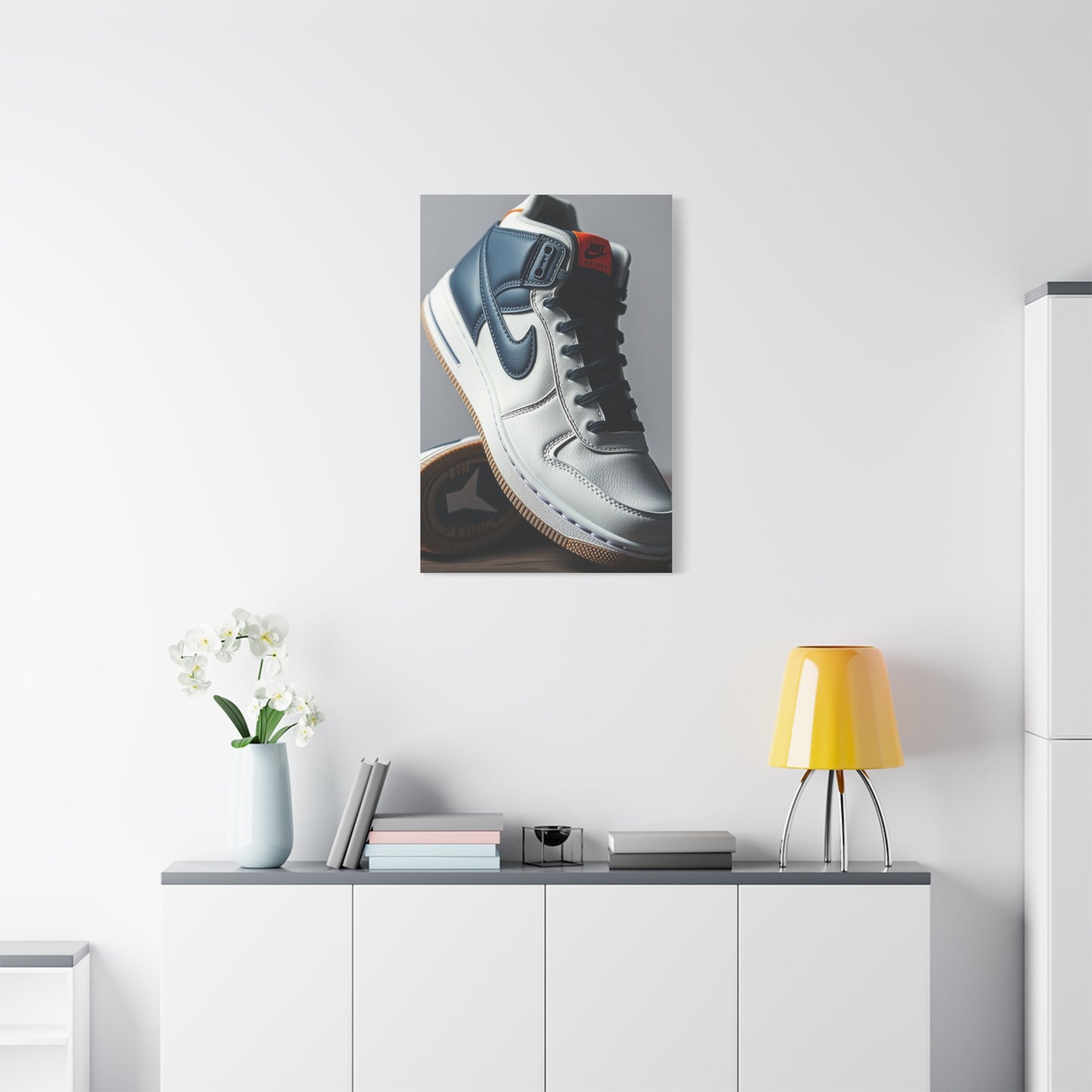 Sneaker Symphony Panel Wall Art & Canvas Print