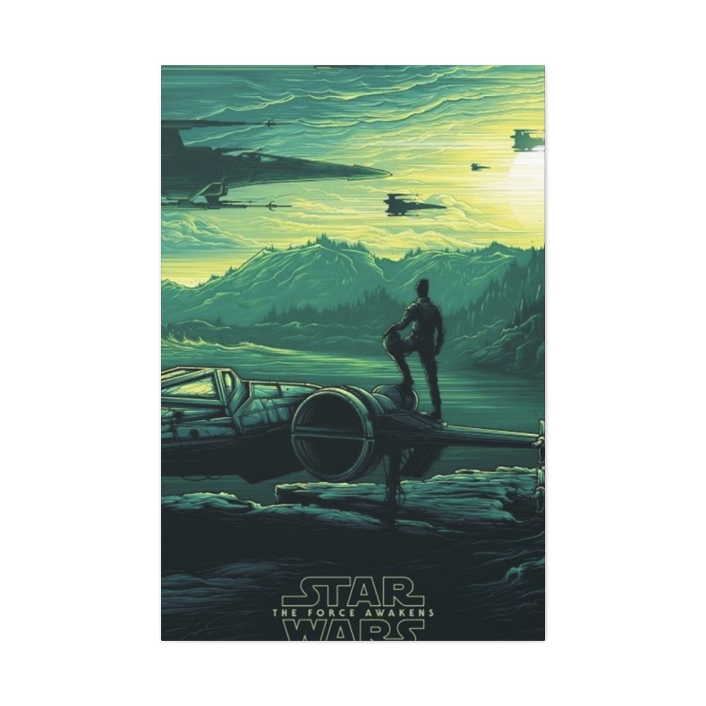 Star Wars The Force Awaken Wall Art & Canvas Prints