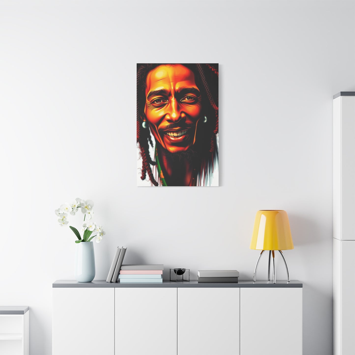 Ethereal Rhythm Portrait Wall Art & Canvas Print
