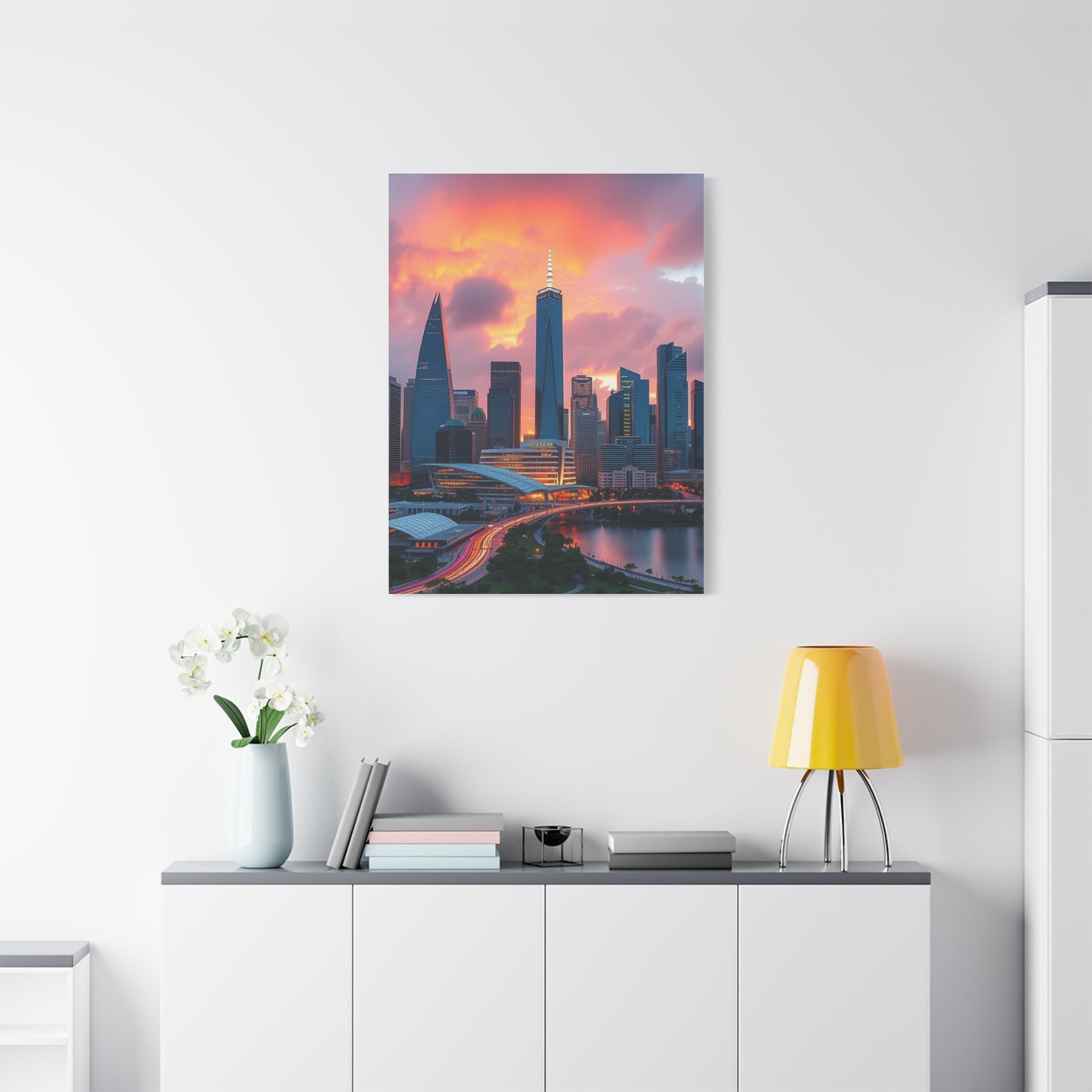 Supreme Houston Skylines Art Collection Wall Art & Canvas Print
