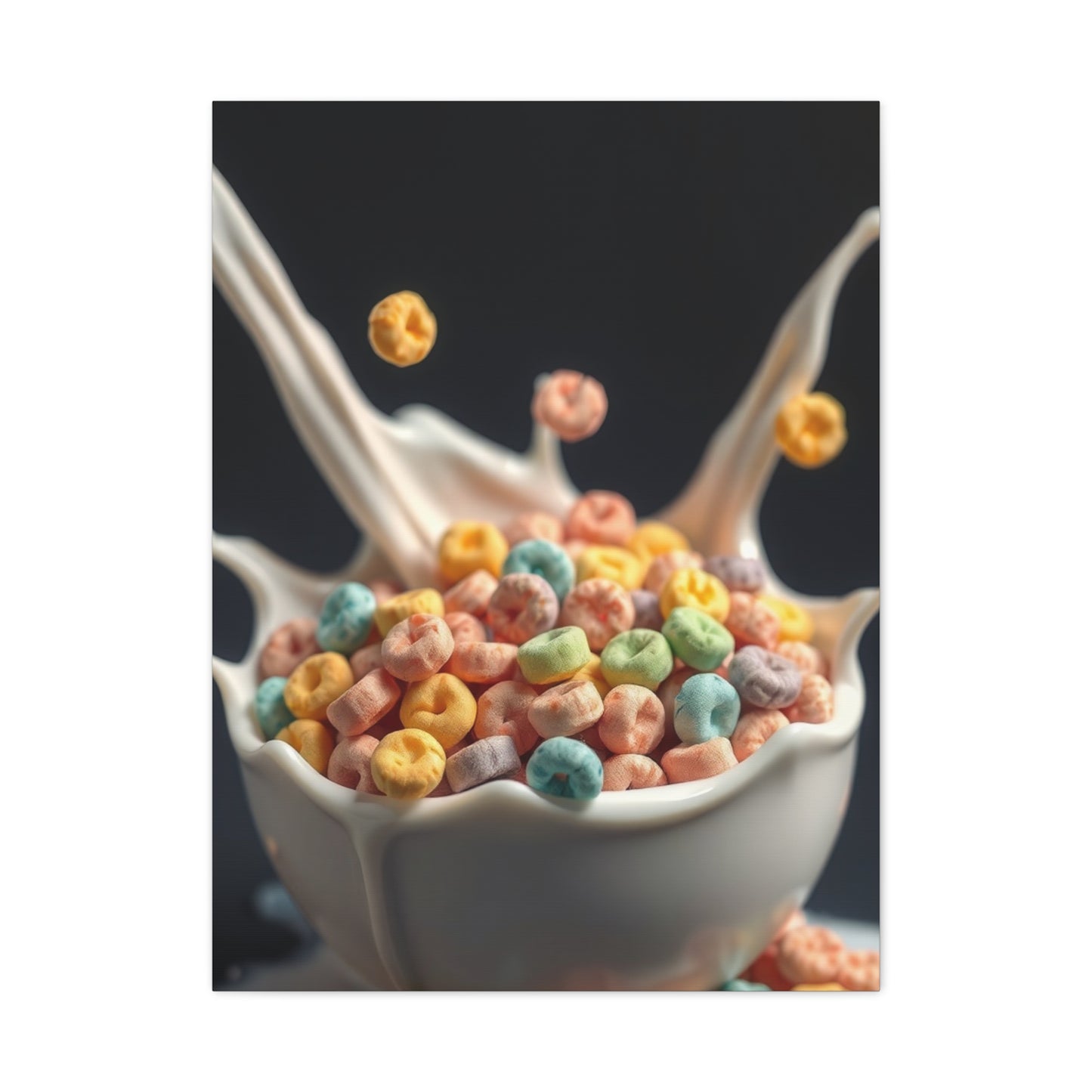 Rich Lattice of Loops Artwork Wall Art & Canvas Print