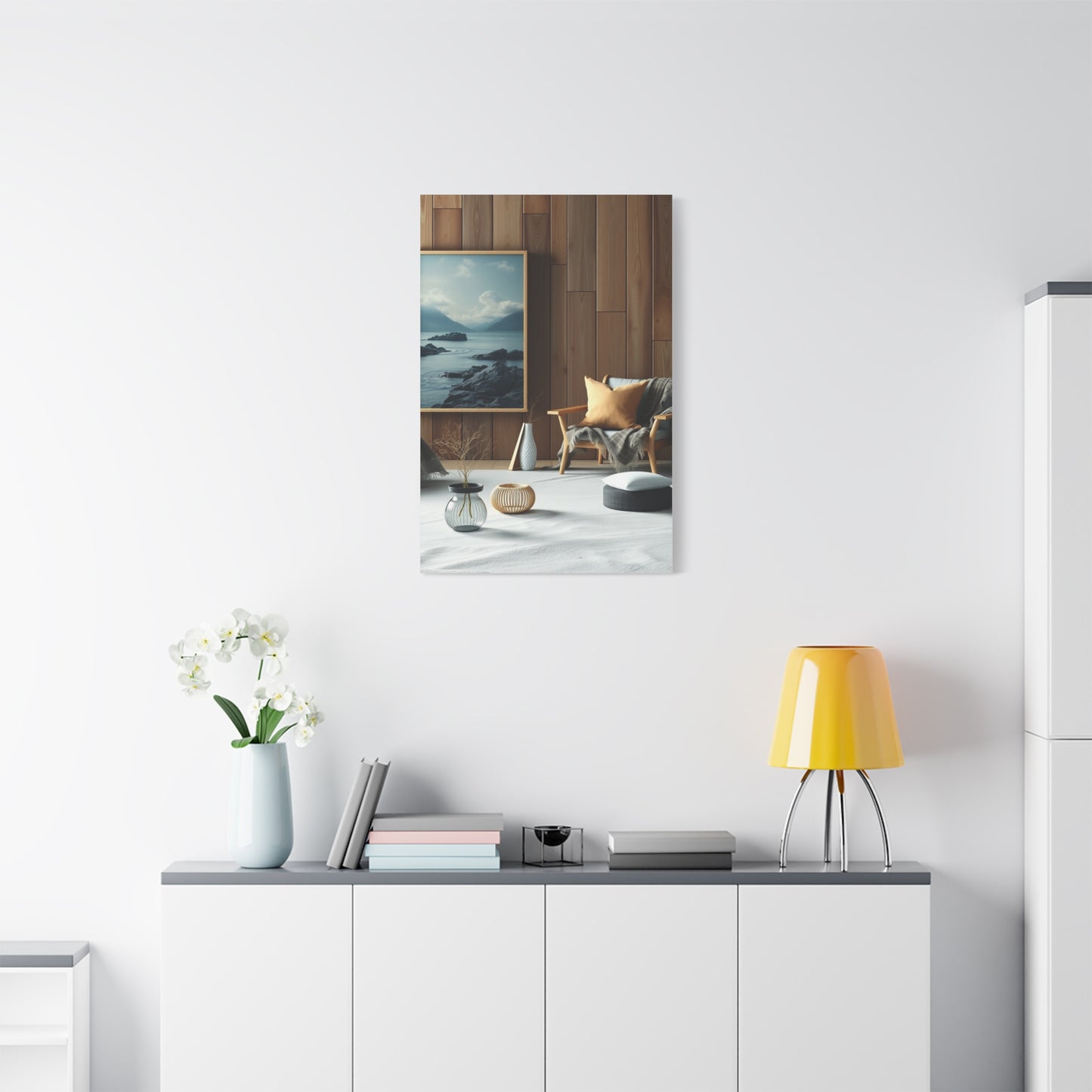 Aurora Whisper Canvas Wall Art & Canvas Print