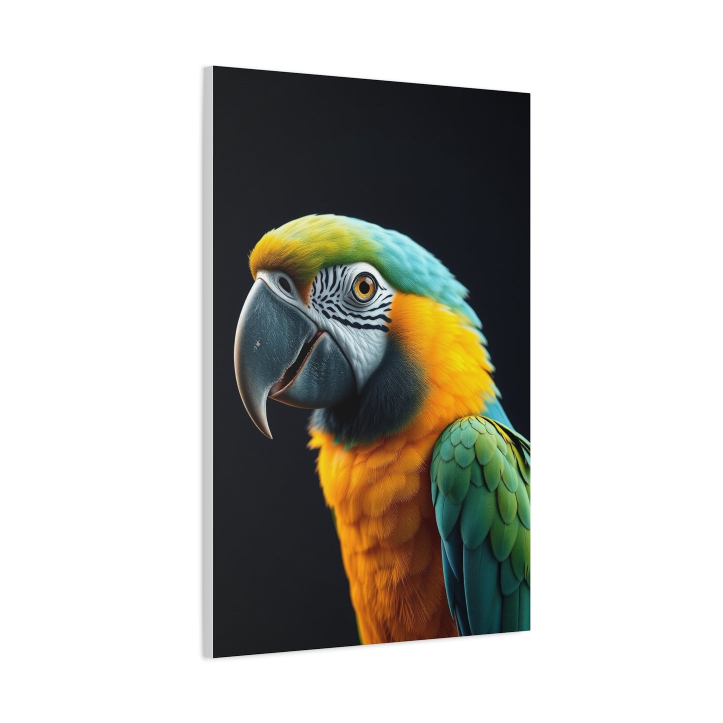 Masterpiece Parrot Art Vision Wall Art & Canvas Print
