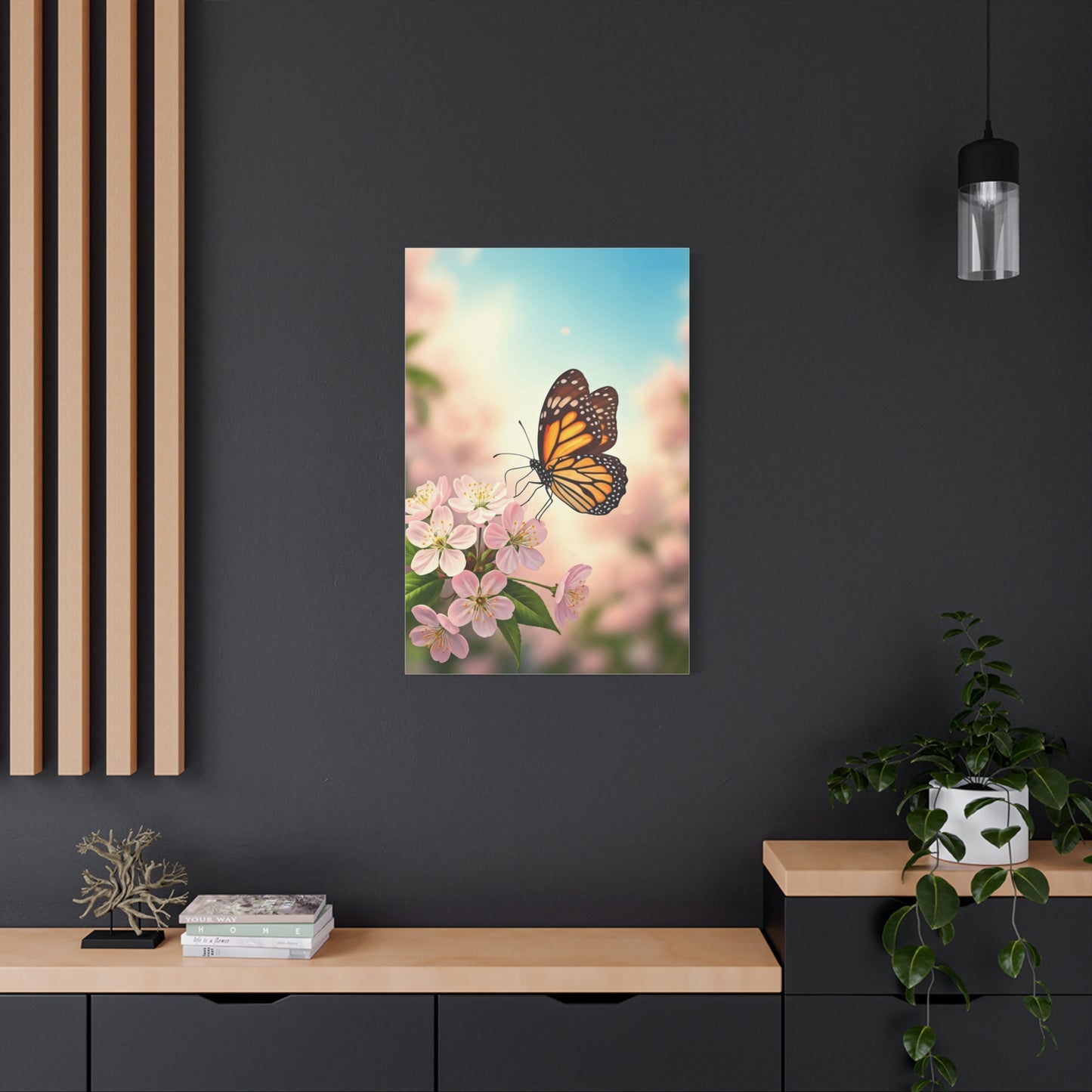 Spring Blossom Butterfly Wall Art & Canvas Prints