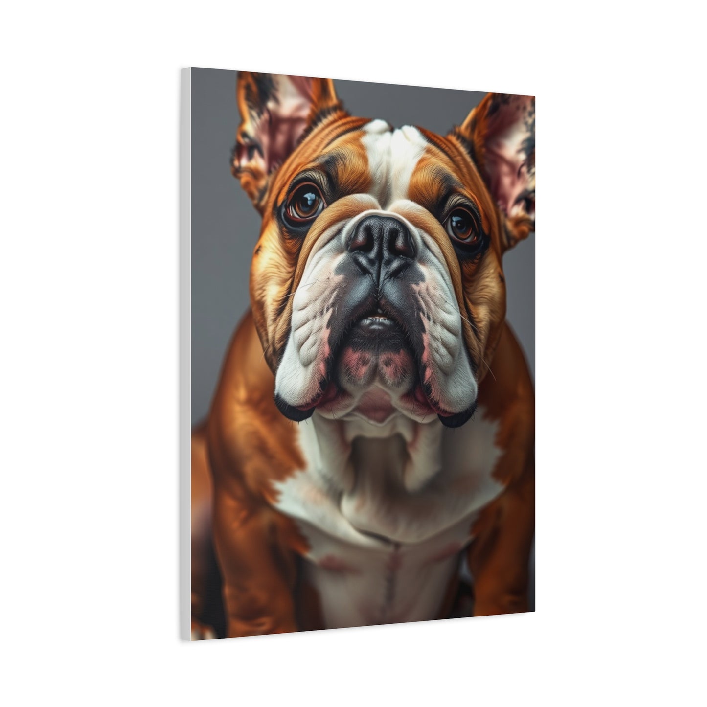 Masterpiece Bulldog Art Vision Wall Art & Canvas Print