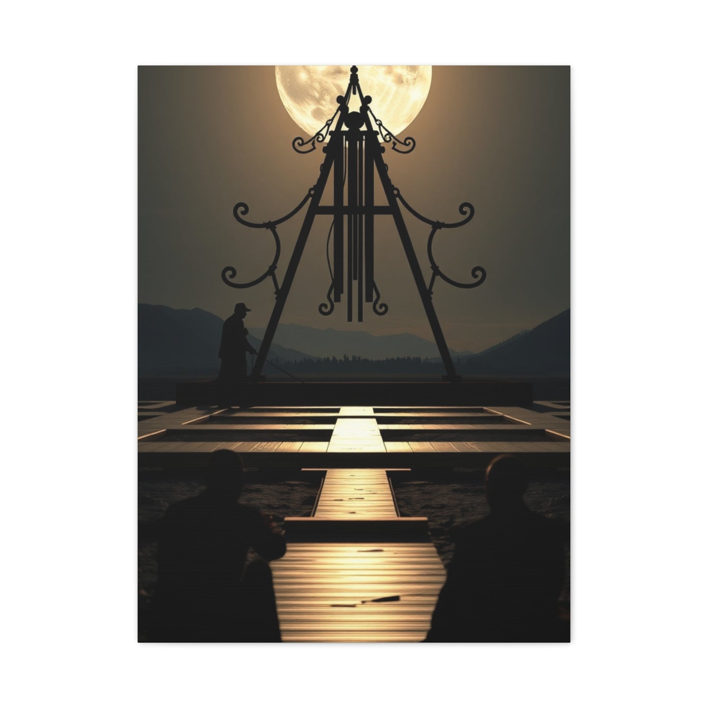 Nocturnal Radiance Canvas Wall Art & Canvas Print