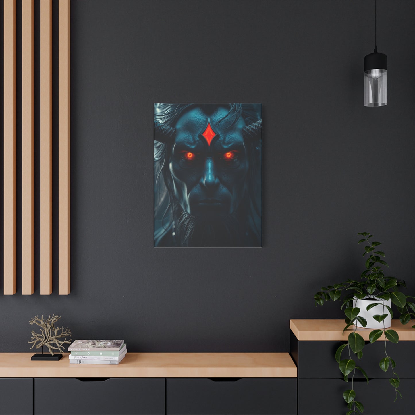 Dusken Mirage Canvas Wall Art & Canvas Print