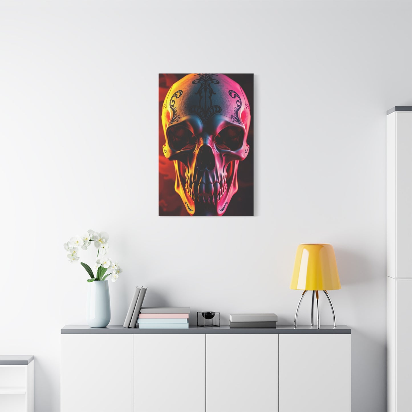 Noble Skull Reverie Wall Art & Canvas Print