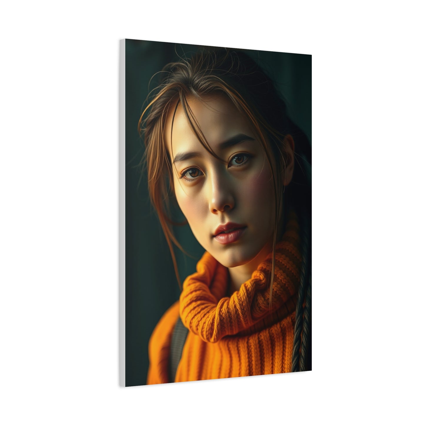 Amber Reverie Canvas Wall Art & Canvas Print