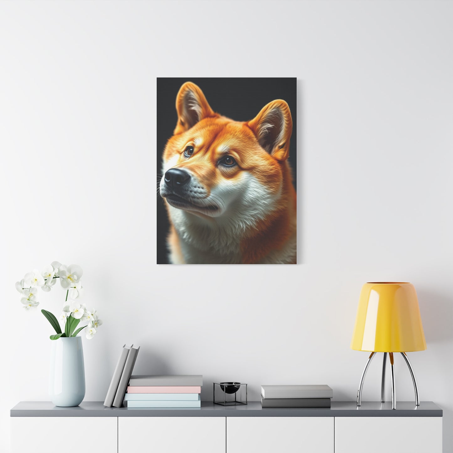 Shiba Inu Dog Art Luxury Canvas Wall Art & Canvas Print
