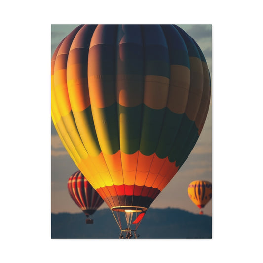 Hot Air Balloon Art Refined Canvas Wall Art & Canvas Print
