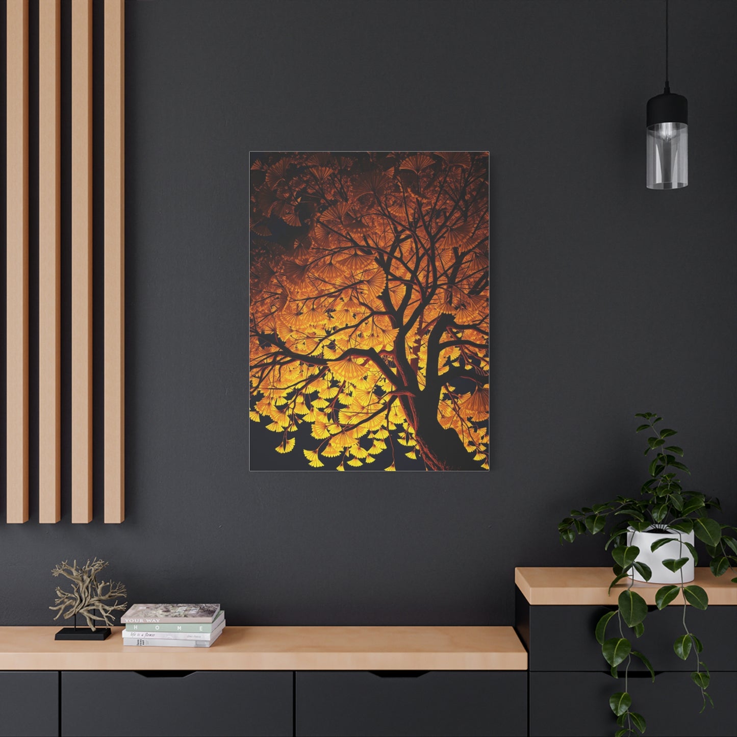 Ginkgo Tree Art Refined Canvas Wall Art & Canvas Print