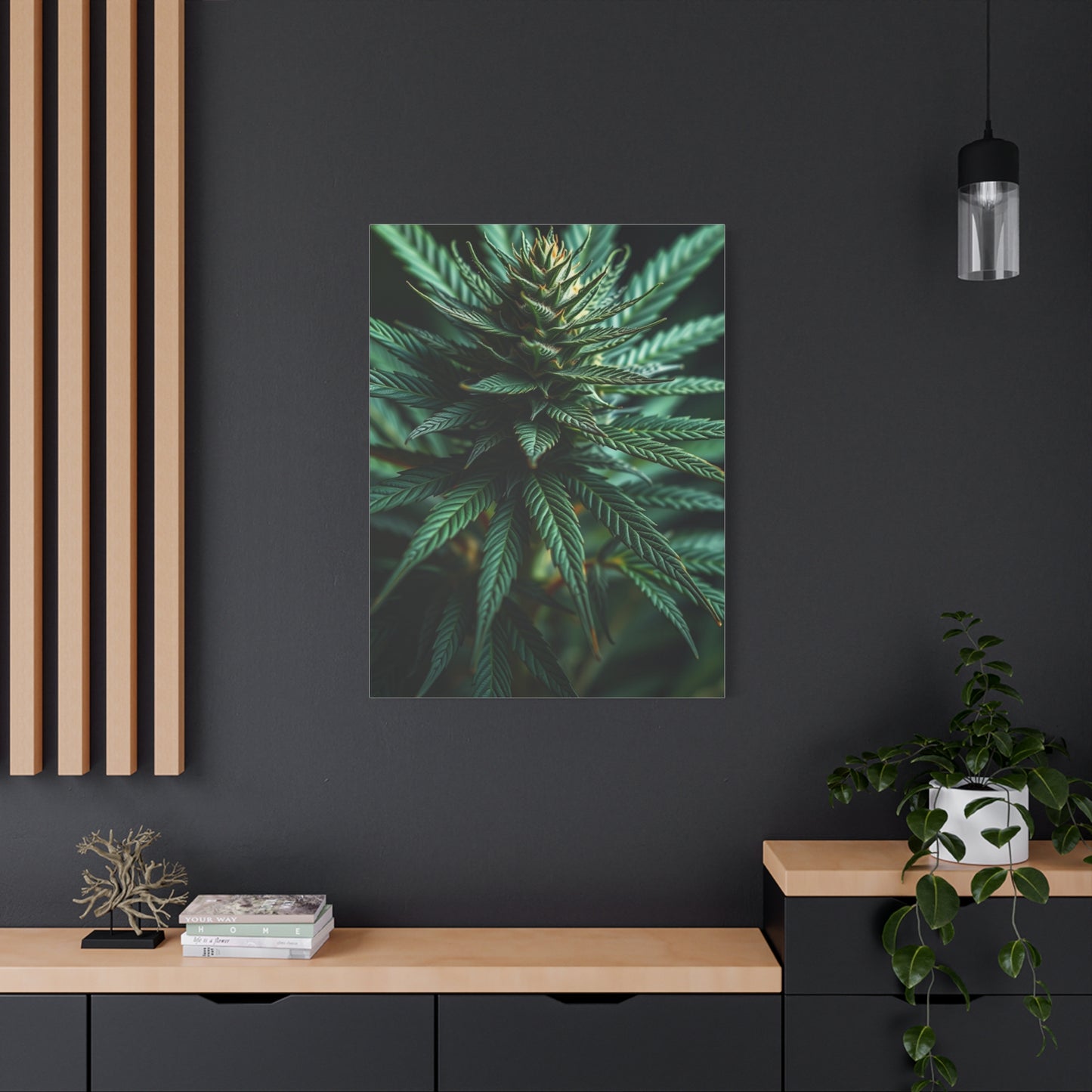 Ethereal Greenscape Art Wall Art & Canvas Print