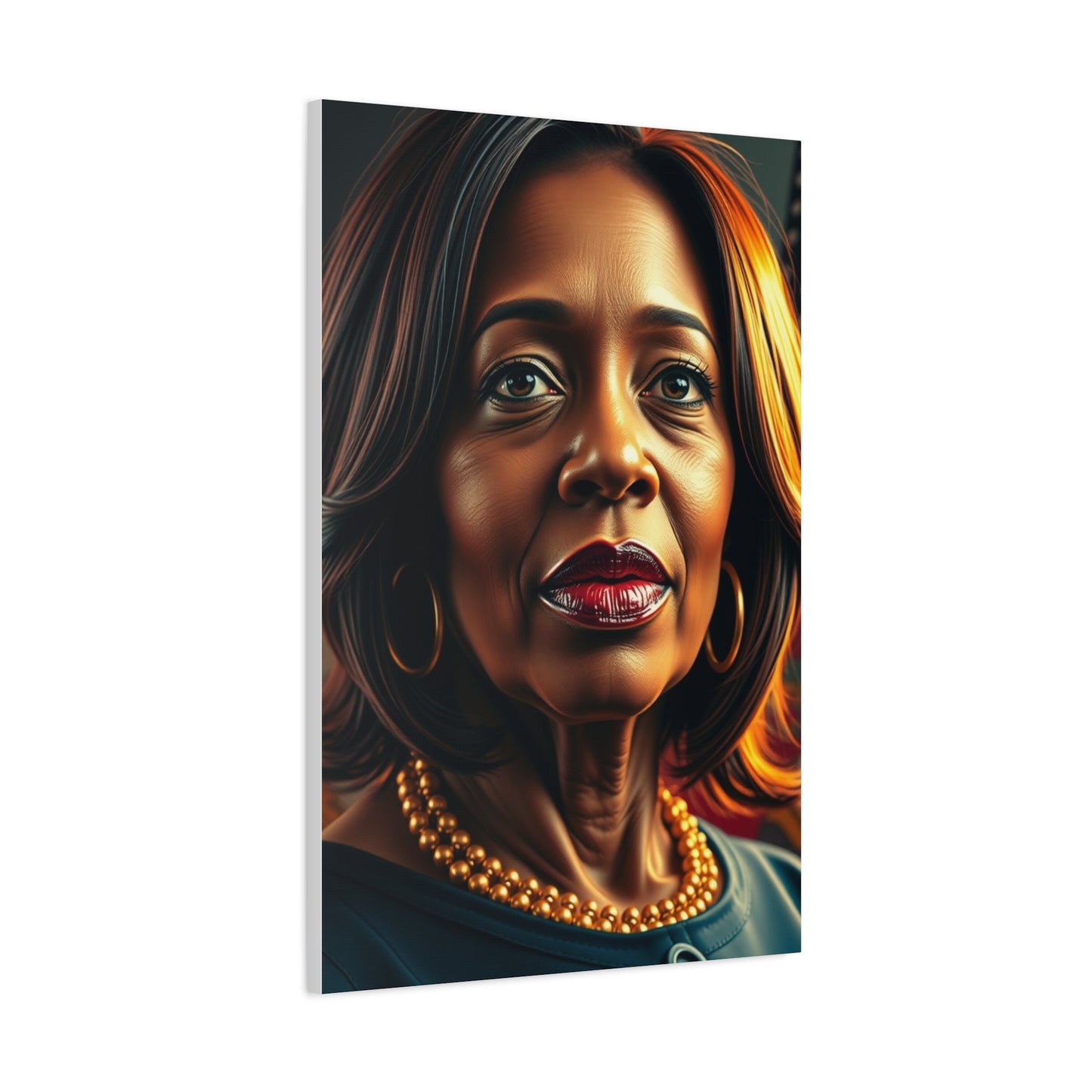 Kamala Harris Art Luxury Canvas Wall Art & Canvas Print