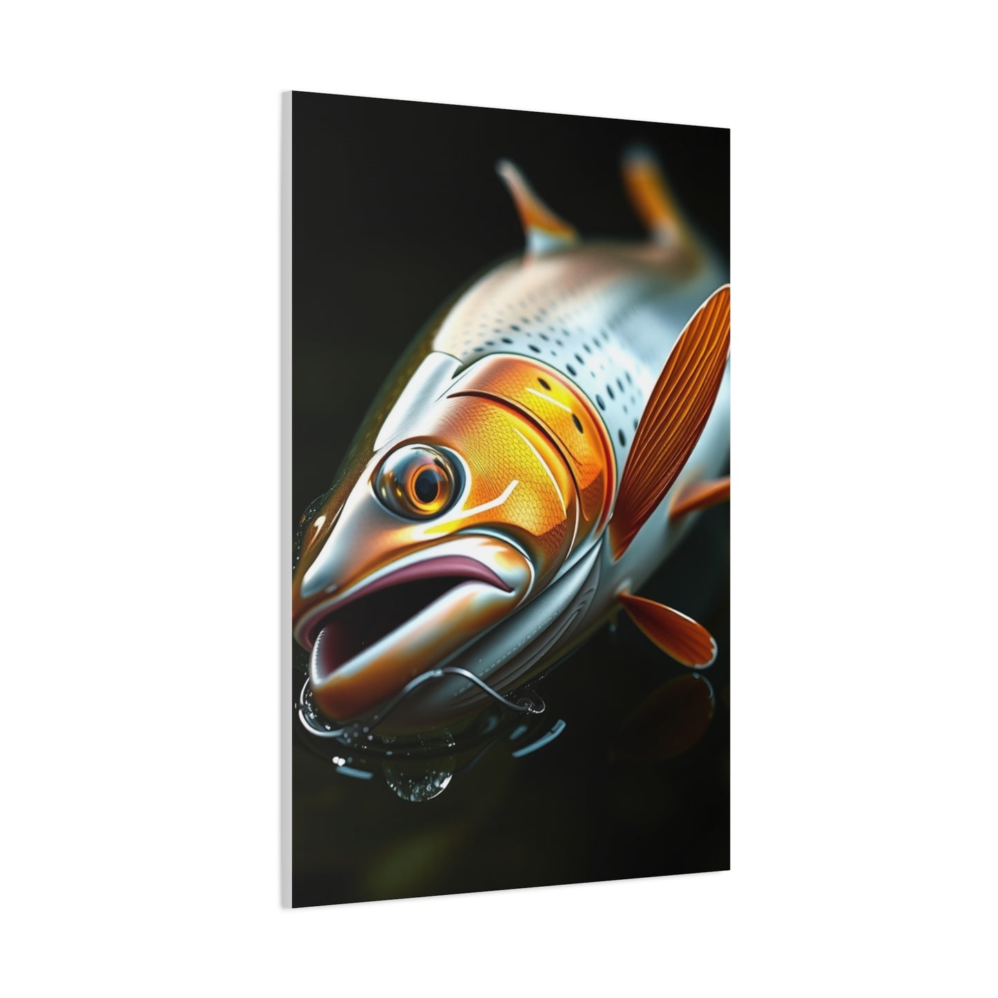 Masterpiece Trout Art Vision Wall Art & Canvas Print