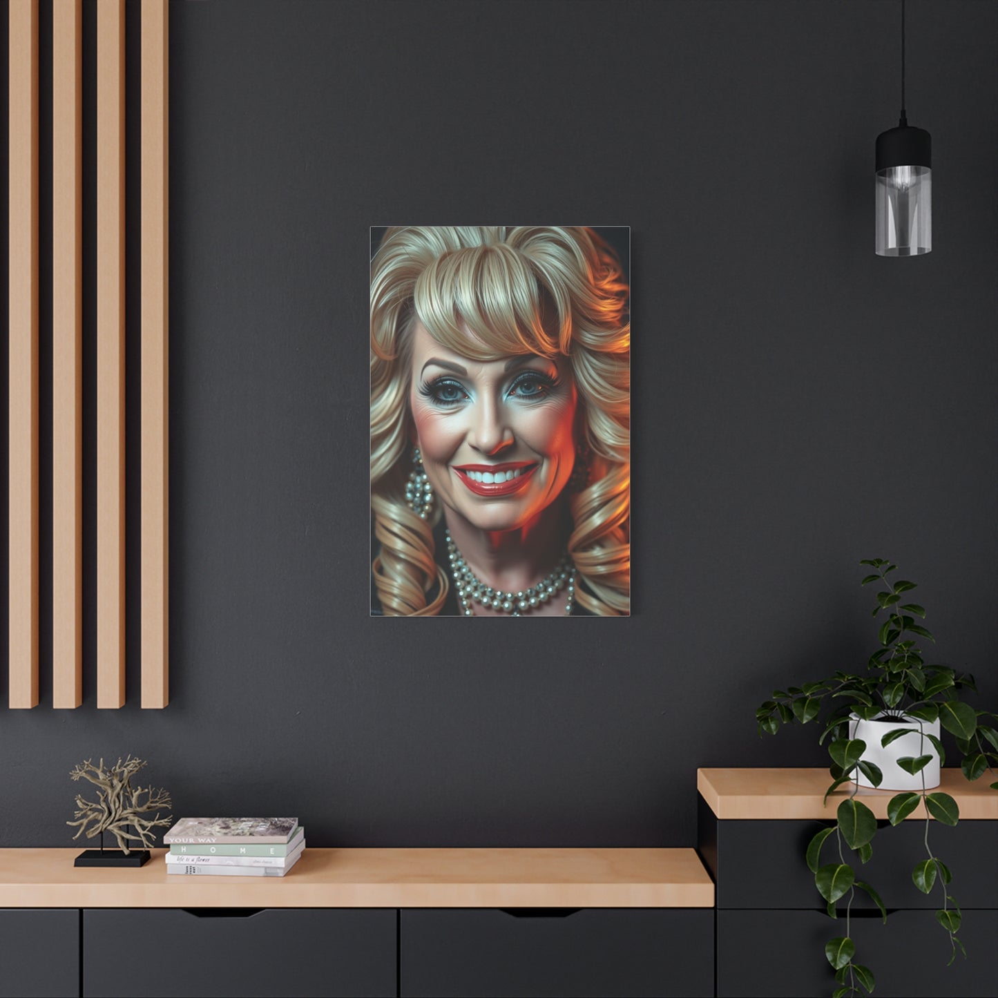 Vision Dolly Parton Art Art Wall Art & Canvas Print