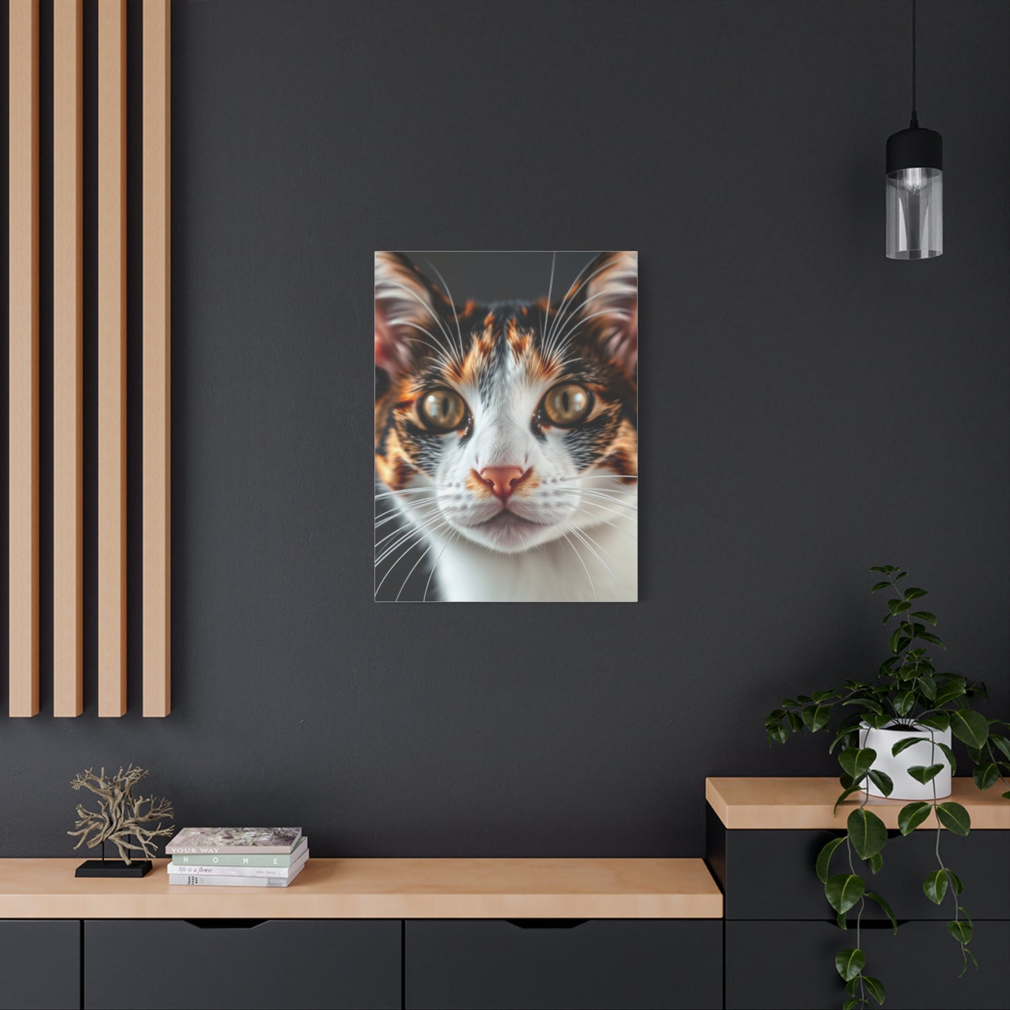 Calico Cat Art Luxury Canvas Wall Art & Canvas Print