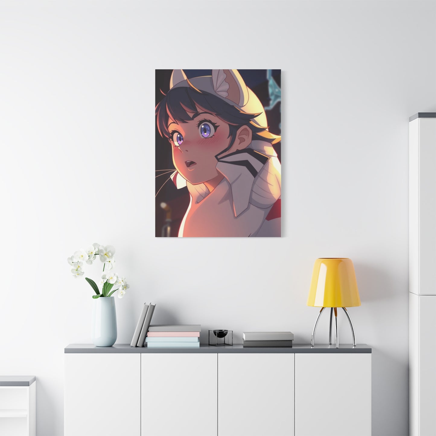 Vivacious Illustration Panel Wall Art & Canvas Print