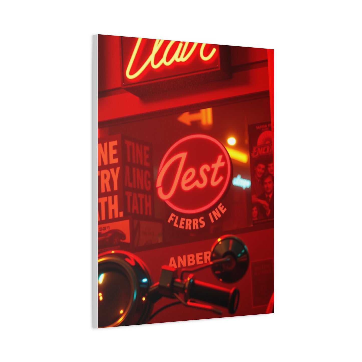 Retro Regency Artwork Wall Art & Canvas Print