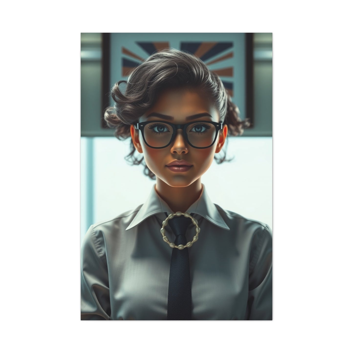 Opulent Office Masterpiece Wall Art & Canvas Print