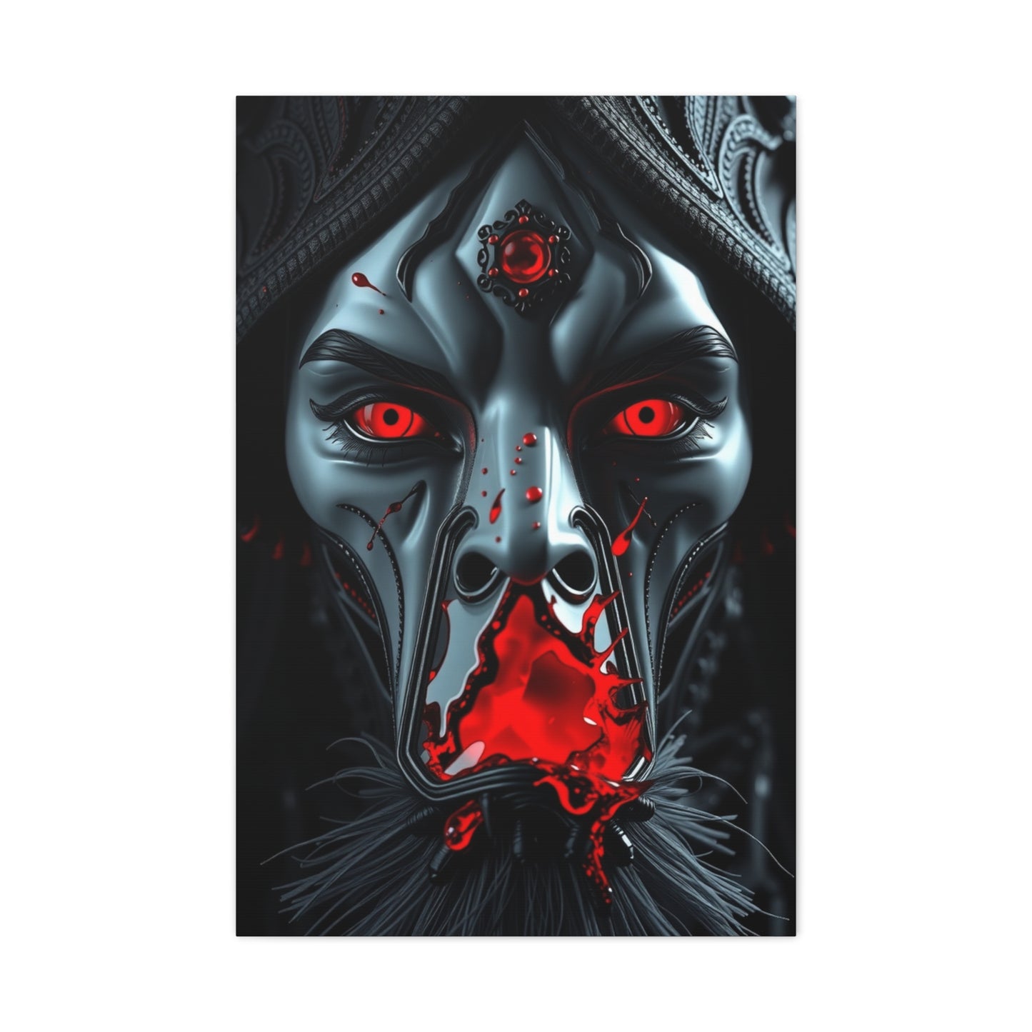 Collection Black, White & Red Art Art Wall Art & Canvas Print