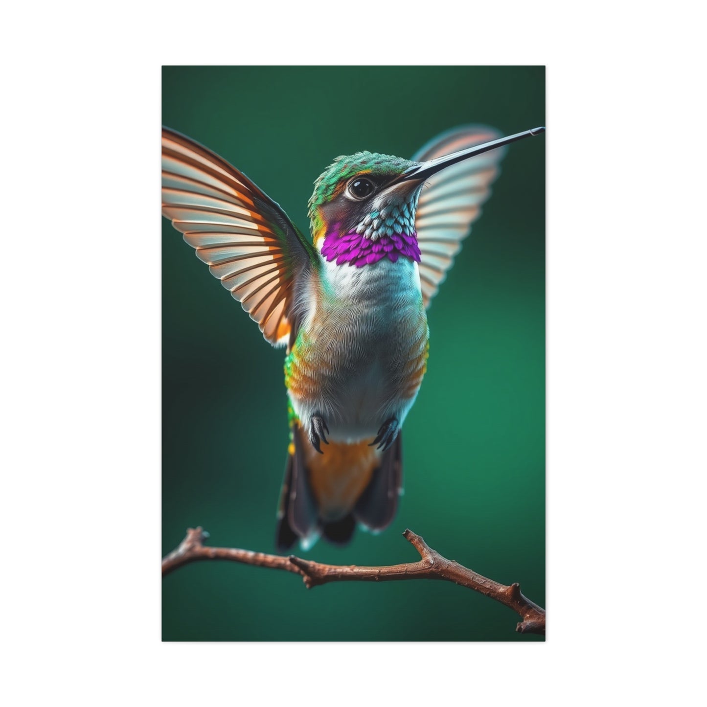Vision Humming Bird Art Art Wall Art & Canvas Print