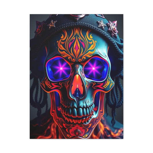 Radiant Skull Tableau Wall Art & Canvas Print