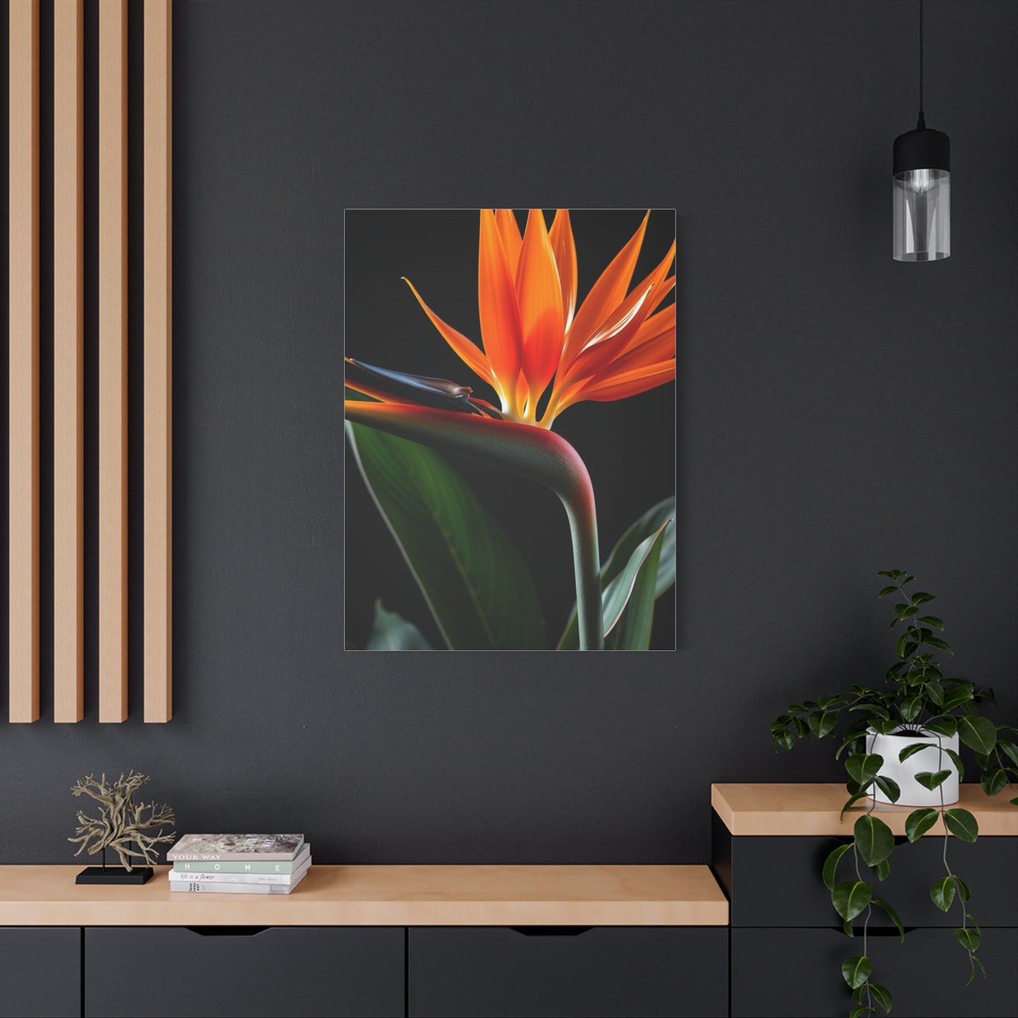 Masterpiece Bird of Paradise Plant Art Vision Wall Art & Canvas Print