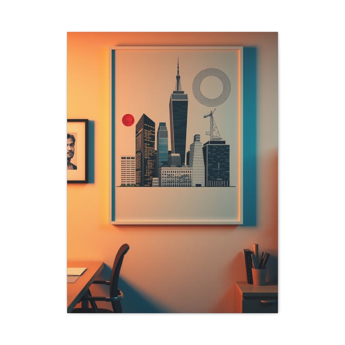 Luxe Bureau Tableau Wall Art & Canvas Print