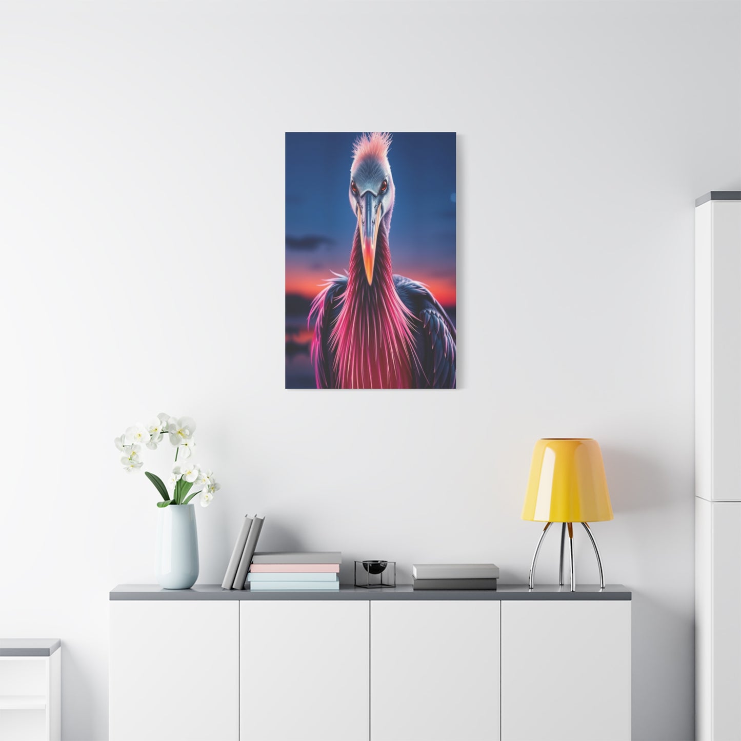Luxe Plumage Portraiture wall art & canvas print