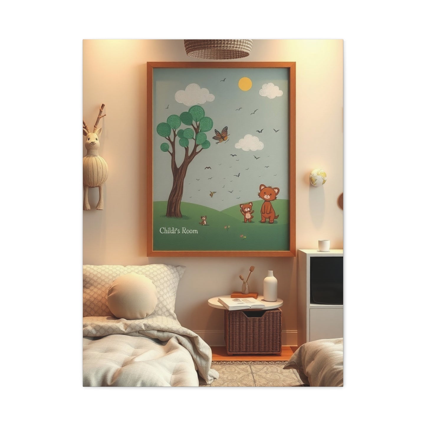 Whimsical Childhood Wall Art Wall Art & Canvas Print