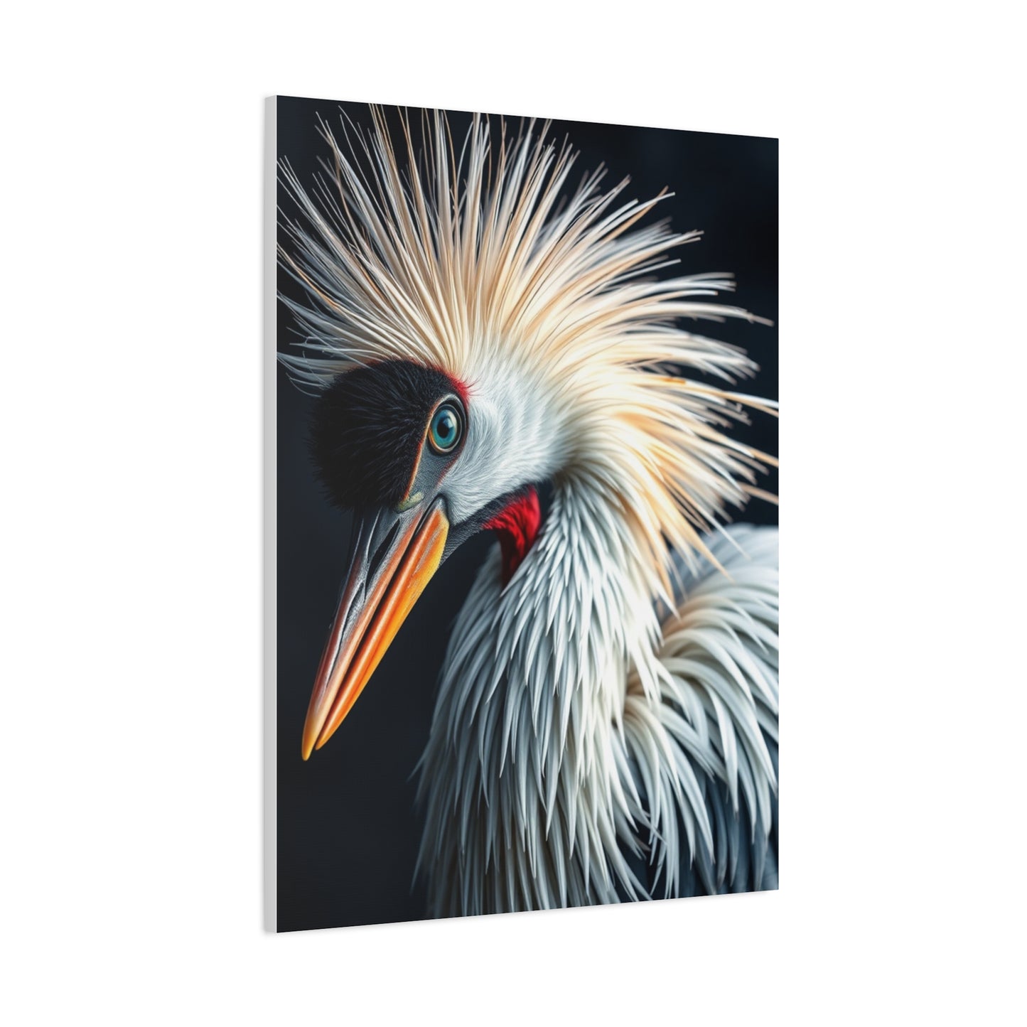 Crane Bird Art Supreme Gallery Wall Art & Canvas Print