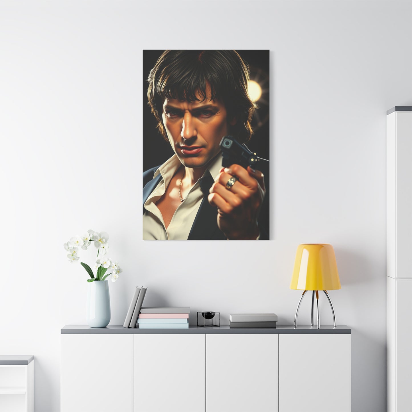 Vision Pulp Fiction Character Art Art Wall Art & Canvas Print